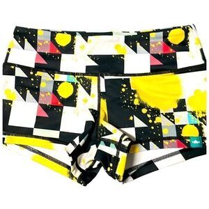 WODBOTTOM splatter spray paint shorts size small excellent condition